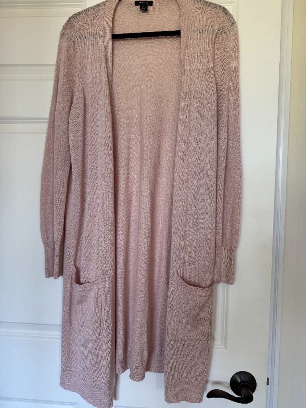 Halogen Blush Pink Long Cardigan | Like New